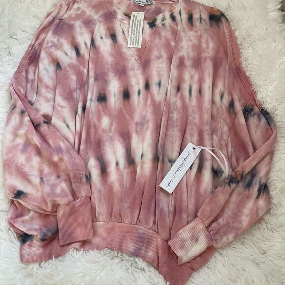 NWT.Young Fabulous &Broke Coraline Pink Sweaters - Picture 3 of 3